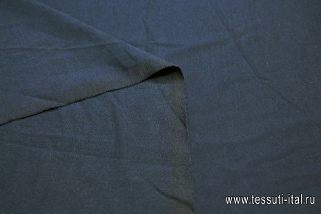 Трикотаж пике (о) темно-синий в стиле La Perla - итальянские ткани Тессутидея арт. 12-1026