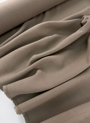 Лен костюмный (о) коричневый - в интернет-магазине тканей Тессутидея арт. 16-1193