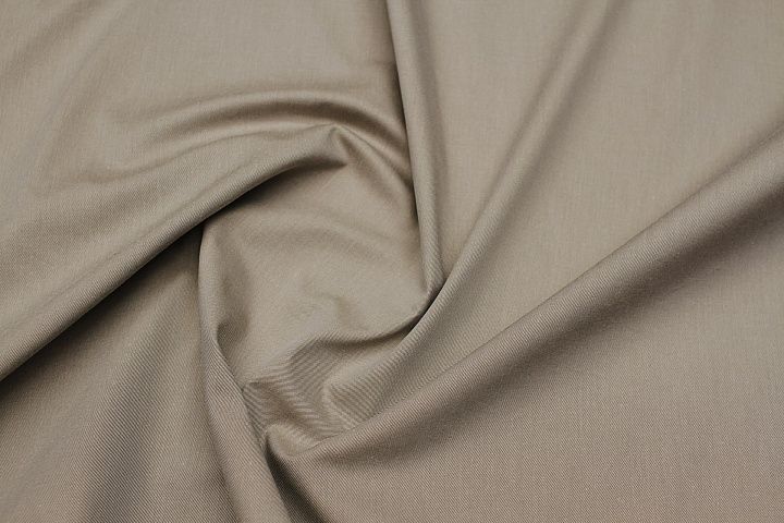 Хлопок с ацетатом костюмный (о) светло-серо-зеленый - итальянские ткани Тессутидея арт. 01-7531