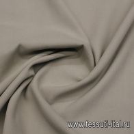 Костюмная хлопок+вискоза (о) серо-бежевая - итальянские ткани Тессутидея арт. 05-4702