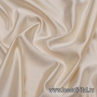 Костюмный дюшес (о) молочный - итальянские ткани Тессутидея арт. 05-4411