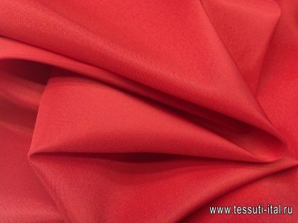 Подкладочная стрейч (о) красная - итальянские ткани Тессутидея арт. 07-1109