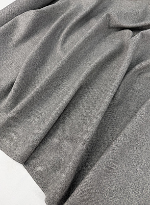 Костюмная шерсть твид (н) светло-серая - в интернет-магазине тканей Тессутидея арт. 05-5232