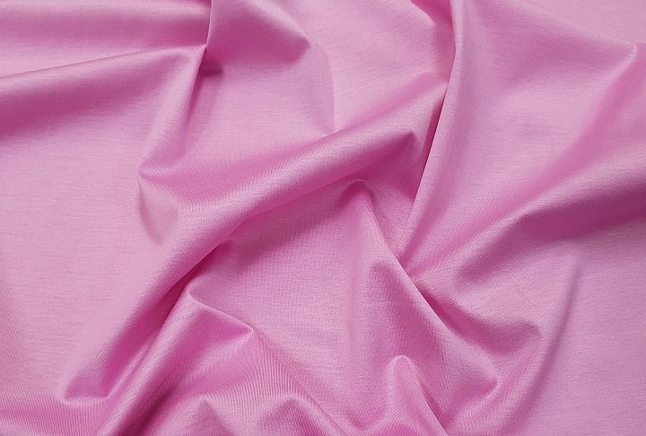 Трикотаж мерсерезированный хлопок (о) розовый - итальянские ткани Тессутидея арт. 12-1030