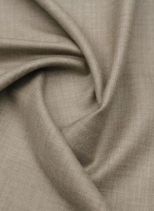 Костюмная дабл стрейч 570 г/м (о) бежевая меланж/светло-серая - в интернет-магазине тканей Тессутидея арт. 05-4801