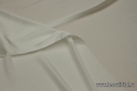 Шелк атлас (о) белый - итальянские ткани Тессутидея арт. 10-3352