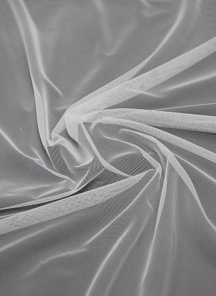 Плательная сетка (о) белая ш-150см - в интернет-магазине тканей Тессутидея арт. 03-3703