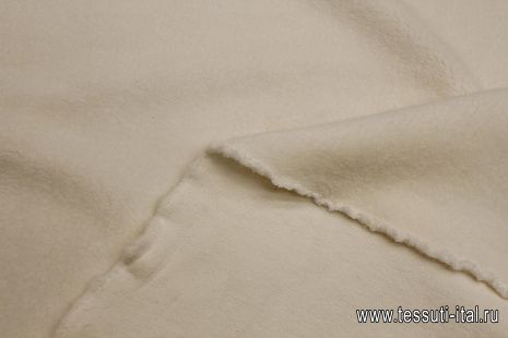 Футер на меху 3х нитка (о) айвори - итальянские ткани Тессутидея арт. 14-1741