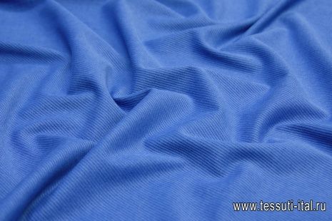 Джинса стрейч диагональ (о) голубая - итальянские ткани Тессутидея арт. 01-5889