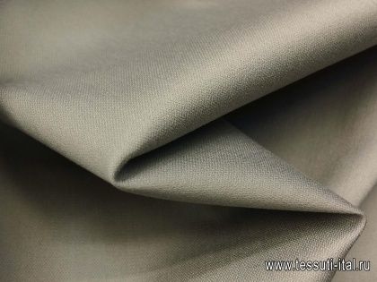 Плательная стрейч (о) серая - итальянские ткани Тессутидея арт. 04-1123