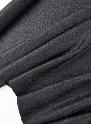 Пальтовая мохер с шерстью (о) темно-серая - в интернет-магазине тканей Тессутидея арт. 09-2217