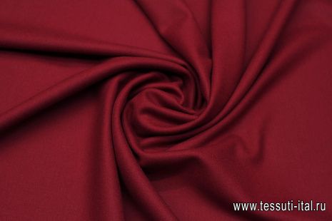 Костюмная стрейч (о) марсала - итальянские ткани Тессутидея арт. 05-4552