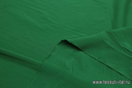 Подкладочная стрейч (о) ярко-зеленая - итальянские ткани Тессутидея арт. 07-1440