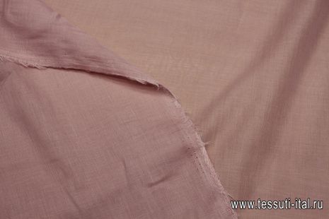 Батист (о) розово-серый - итальянские ткани Тессутидея арт. 01-7550
