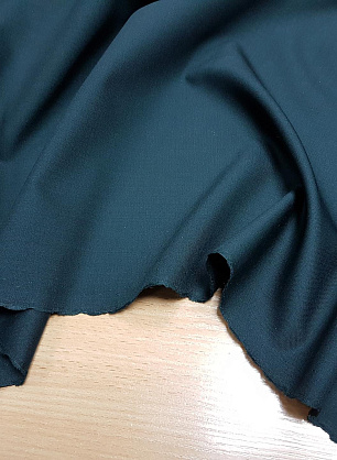 Костюмная (о) темно-зеленая - в интернет-магазине тканей Тессутидея арт. 05-2427