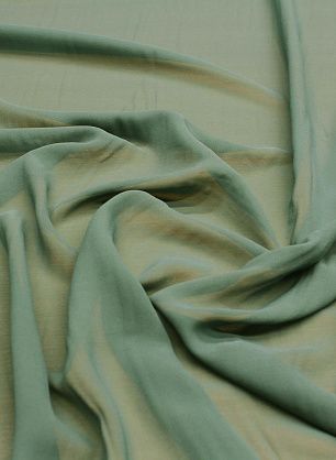 Шифон (о) серо-зеленый - в интернет-магазине тканей Тессутидея арт. 10-3342