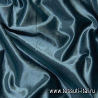 Бархат (о) темно-бирюзовый в стиле Cerruti - итальянские ткани Тессутидея арт. 01-6462
