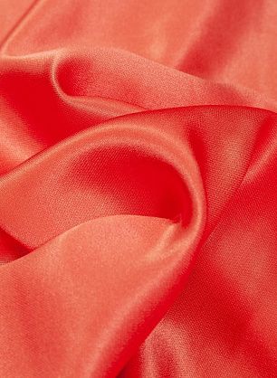 Шелк атлас (о) оранжевый - в интернет-магазине тканей Тессутидея арт. 10-4092