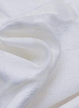 Плательная филькупе с люрексом (о) белая - в интернет-магазине тканей Тессутидея арт. 03-5557