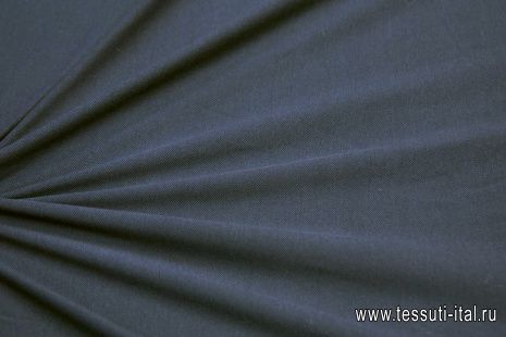 Трикотаж пике (о) темно-синий в стиле La Perla - итальянские ткани Тессутидея арт. 12-1026