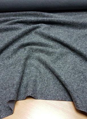 Трикотаж двусторонний (о) серый - в интернет-магазине тканей Тессутидея арт. 13-1157