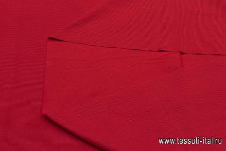 Кашкорсе чулок (о) красное - итальянские ткани Тессутидея арт. 12-1136