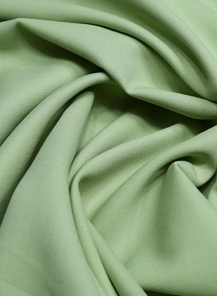 Плательная стрейч двусторонняя (о) светло-фисташковая - в интернет-магазине тканей Тессутидея арт. 01-3499