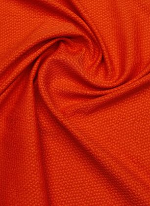 Жаккард пике (о) ярко оранжевый - в интернет-магазине тканей Тессутидея арт. 03-7046