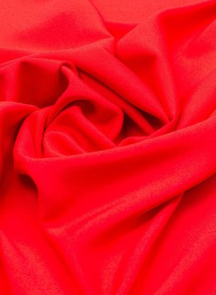 Шелк кади стрейч (о) алый - в интернет-магазине тканей Тессутидея арт. 02-8471