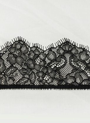 Кружево черное ш-6см - в интернет-магазине тканей Тессутидея арт. 03-7347