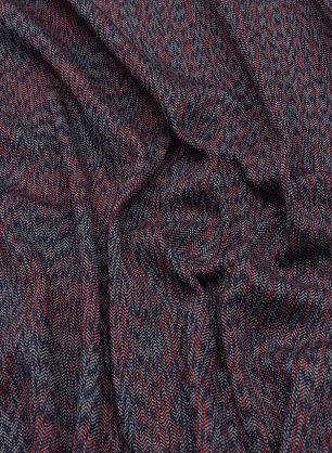 Трикотаж хлопок продублированный (н) сине-серо-красный - в интернет-магазине тканей Тессутидея арт. 12-1141