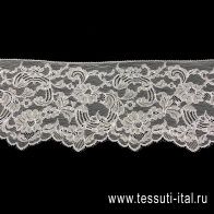 Кружево с люрексом (н) светло-серо-серебрянное ш-16 см Solstiss - итальянские ткани Тессутидея арт. 03-5029