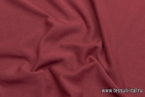 Футер 3-х нитка с начёсом (о) темно-бордовый - итальянские ткани Тессутидея арт. 13-1550
