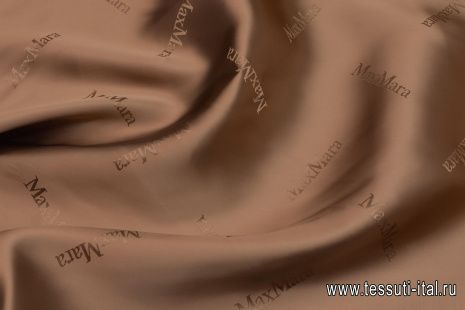 Подкладочная (о) коричневая - итальянские ткани Тессутидея арт. 08-1318