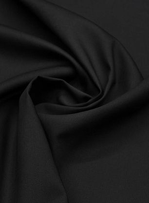 Костюмная (о) сине-черная - в интернет-магазине тканей Тессутидея арт. 05-4624