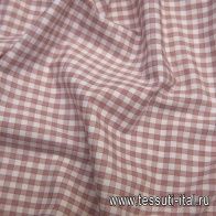Сорочечная (н) красно-сине-белая клетка - итальянские ткани Тессутидея арт. 01-6165