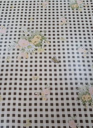 Шифон (н) цветочный рисунок на черно-белой клетке - в интернет-магазине тканей Тессутидея арт. 10-1844