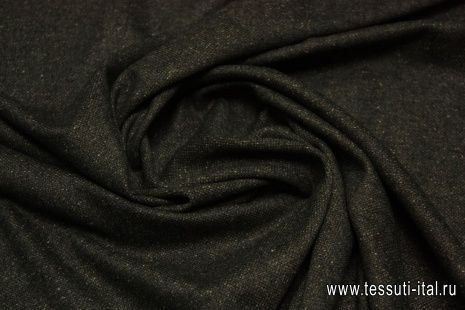 Костюмная твид (н) бежево-коричневая ш-150см - итальянские ткани Тессутидея арт. 05-2213