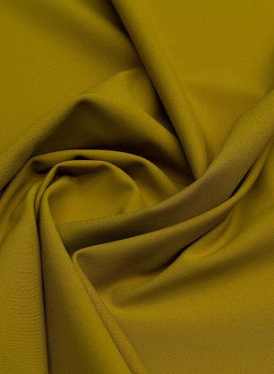 Джерси дабл 350 г/м (о) горчичное - в интернет-магазине тканей Тессутидея арт. 14-1725