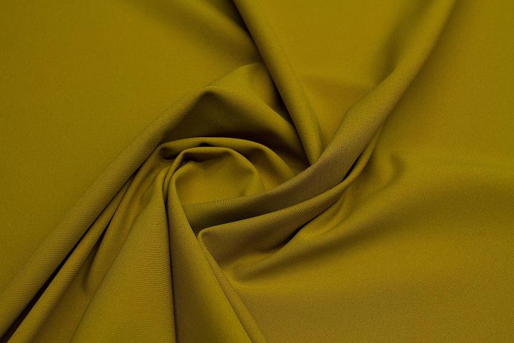 Джерси дабл 350 г/м (о) горчичное - итальянские ткани Тессутидея арт. 14-1725