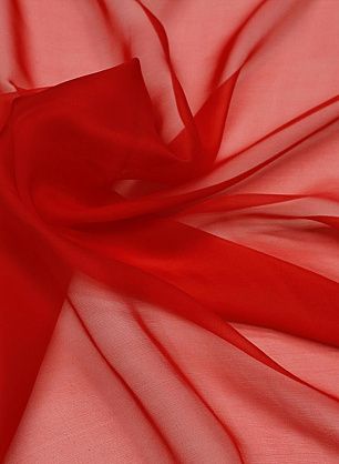 Шифон (о) красный - в интернет-магазине тканей Тессутидея арт. 10-3467