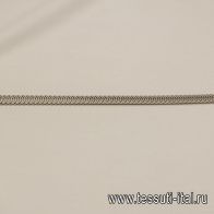 Кость корсетная спиральная металл серебро ш-1см - итальянские ткани Тессутидея арт. F-6291