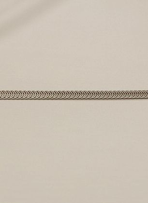 Кость корсетная спиральная металл серебро ш-1см - в интернет-магазине тканей Тессутидея арт. F-6291