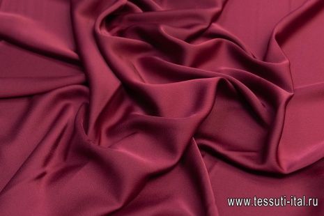 Плательная (о) бордовая - итальянские ткани Тессутидея арт. 03-6240