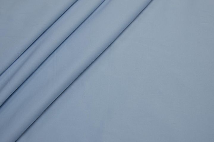 Хлопок стрейч (о) голубой - итальянские ткани Тессутидея арт. 01-5659