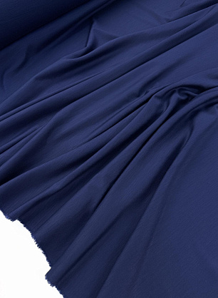 Трикотаж кашемир+шерсть (о) синий - в интернет-магазине тканей Тессутидея арт. 15-1188