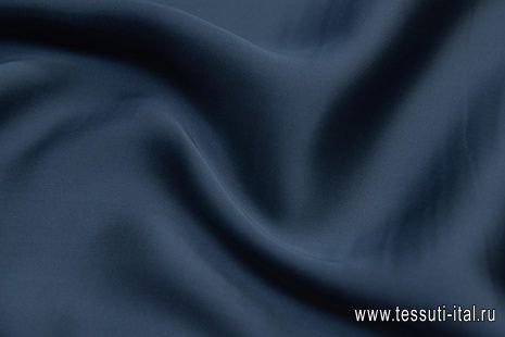 Туаль (о) темно-синяя - итальянские ткани Тессутидея арт. 10-1885
