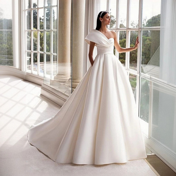 Модные свадебные платья этого сезона, статья о тканях Тессутидея