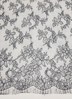 Кружево с люрексом (н) сине-серебрянное Solstiss - в интернет-магазине тканей Тессутидея арт. 03-4429