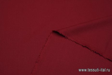 Костюмная стрейч (о) марсала - итальянские ткани Тессутидея арт. 05-4552